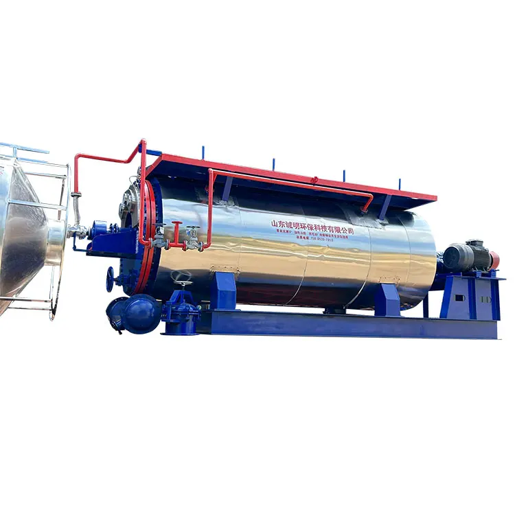 Máquina secadora de alta temperatura para tratamiento inofensivo